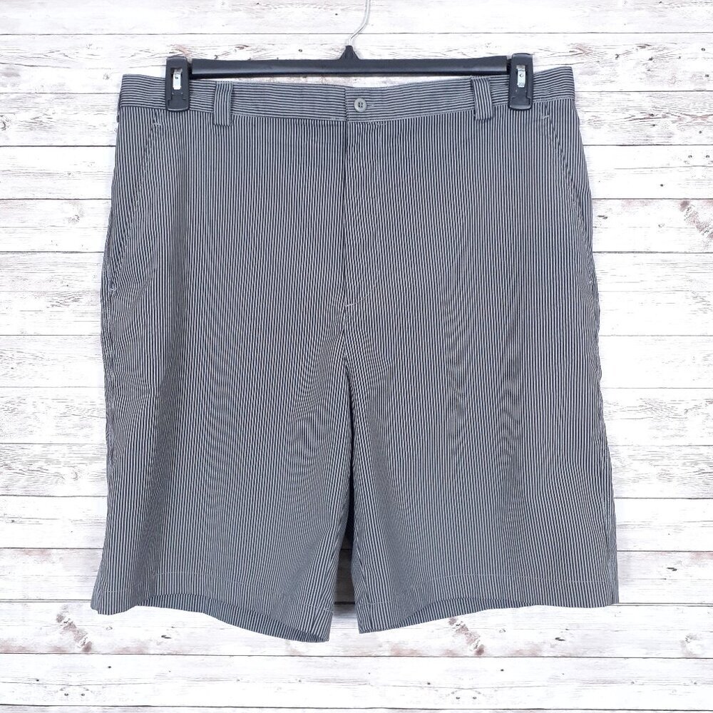 Snake Eyes Mens Golf Shorts 38 Waist Players Collection Flat Front Stripe 66A